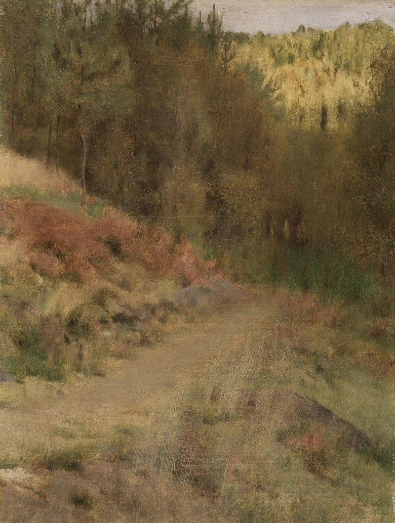 Paisaje en Fosset - Fernand Khnopff