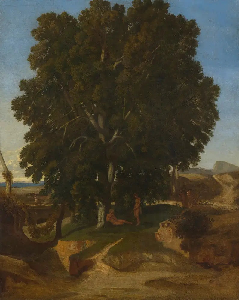 Paisaje de estilo clásico - Gustave Courbet