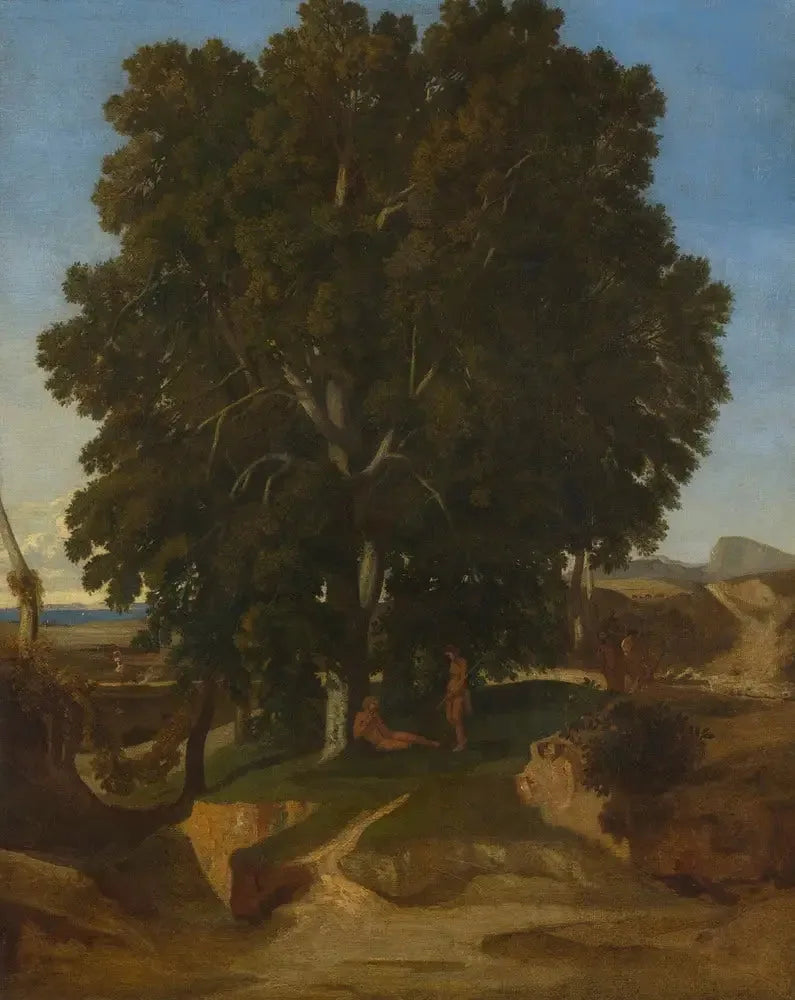 Paisaje de estilo clásico - Gustave Courbet
