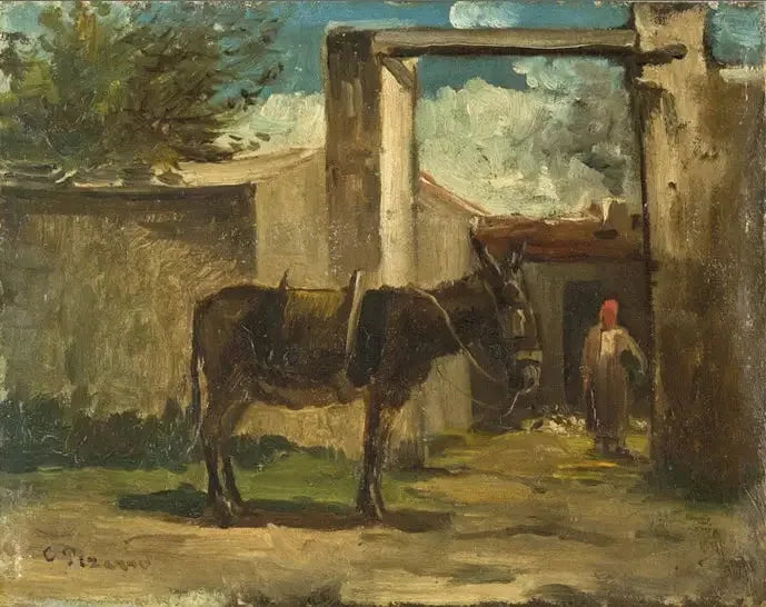 Paisaje en Montmorency - Camille Pissarro