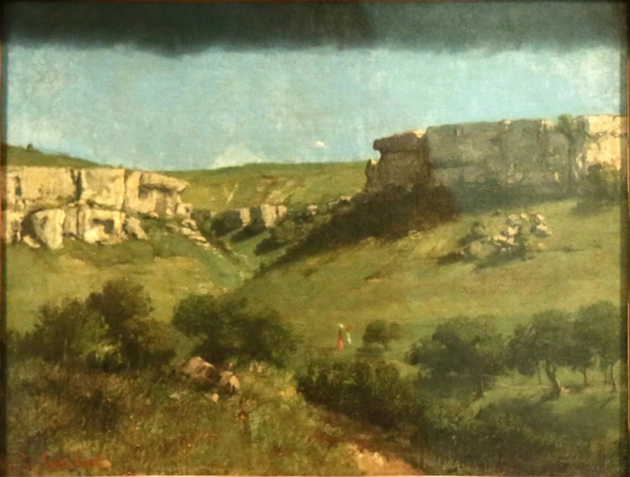Paisaje de Ornans - Gustave Courbet
