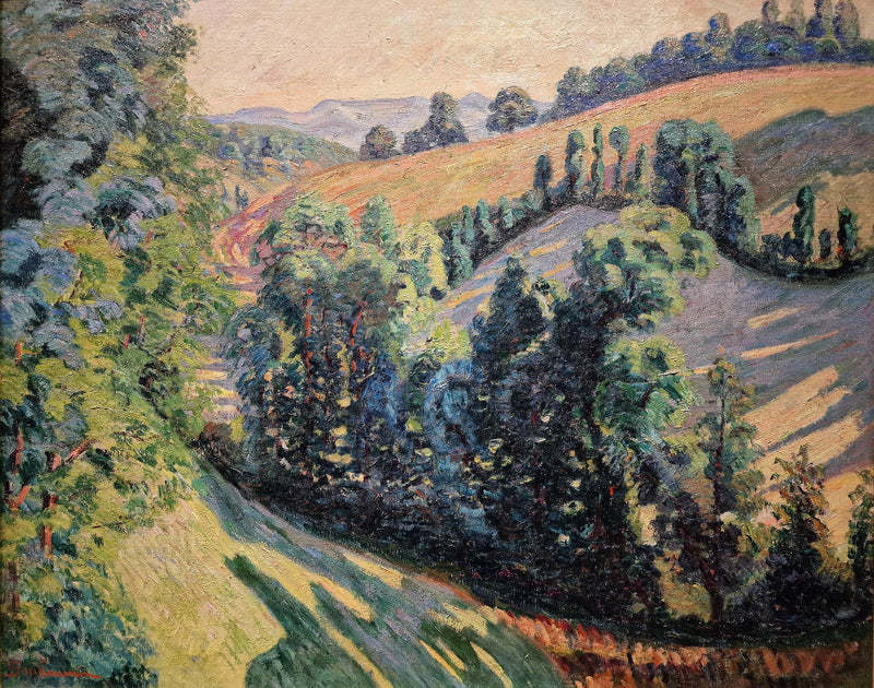 Paisaje en Pontgibaud - Armand Guillaumin