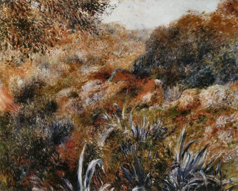 Paisaje argelino, el barranco de la mujer salvaje - Pierre-Auguste Renoir