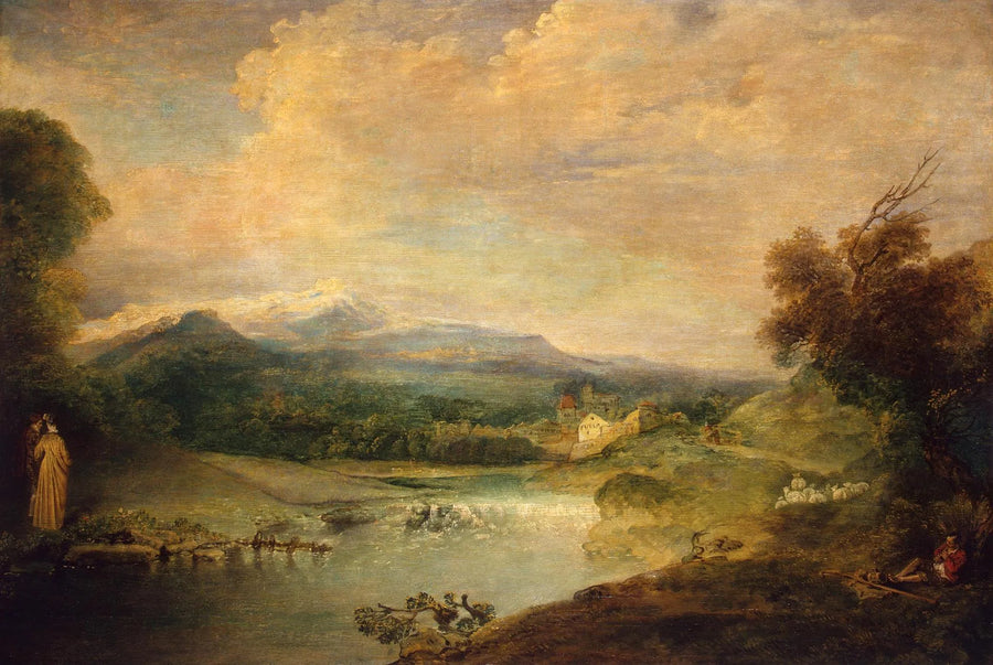Paisaje - Antoine Watteau
