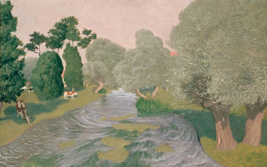 Paisaje, Arques-la-Bataille - Félix Vallotton
