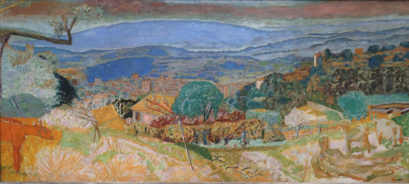 Paisaje en Cannet - Pierre Bonnard