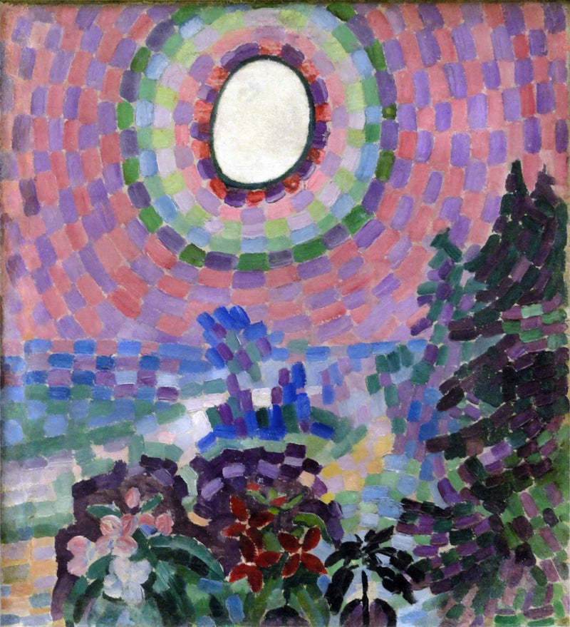 Paisaje con disco - Robert Delaunay