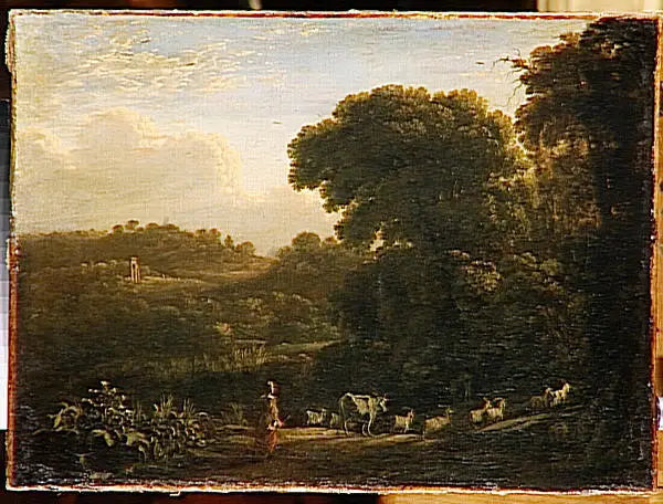 Paisaje al atardecer - Claude Lorrain