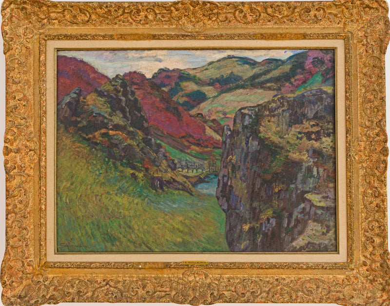 Paisaje en los alrededores de Saint-Julien-des-Chazes - Armand Guillaumin