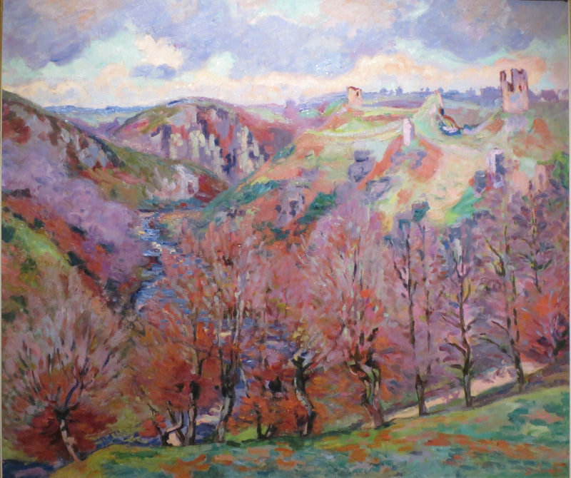 Paisaje con ruinas - Armand Guillaumin