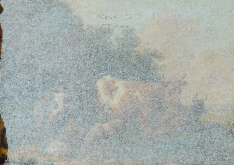 Paysage avec bovins et ovins - Adriaen van de Velde image 1 reproduction d’œuvre d’art à l’huile