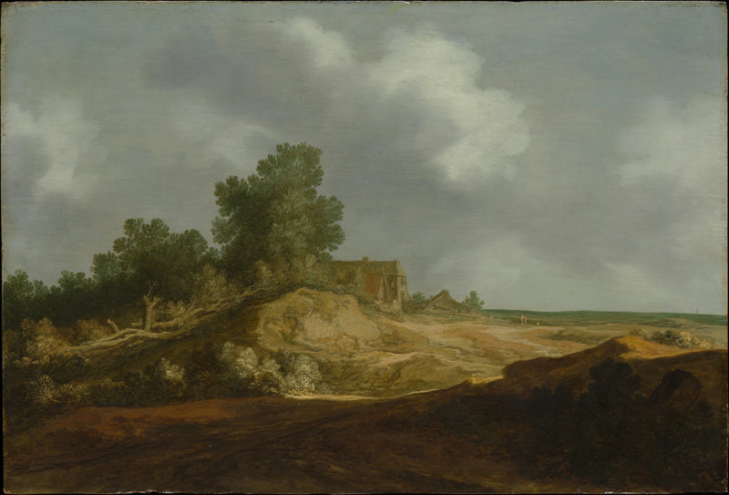 Paysage avec un chalet - Pieter de Molijn