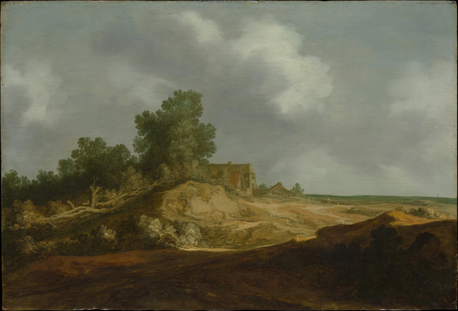 Paysage avec un chalet - Pieter de Molijn