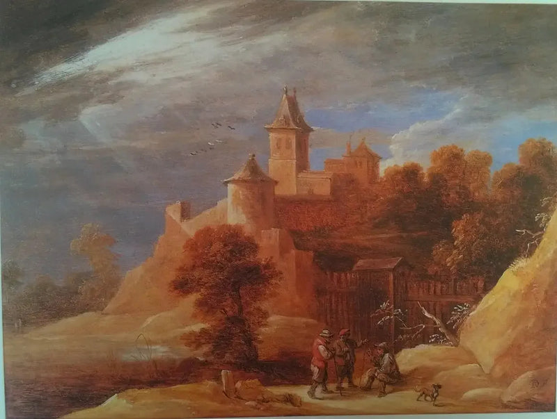 Paisaje con castillo - David Teniers el Joven