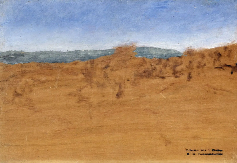 Paisaje con dunas cerca de Arcachon - Henri de Toulouse-Lautrec