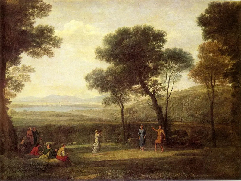 Paisaje con figuras danzantes - Claude Lorrain