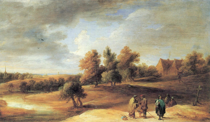 Paisaje con gitanos - David Teniers el Joven