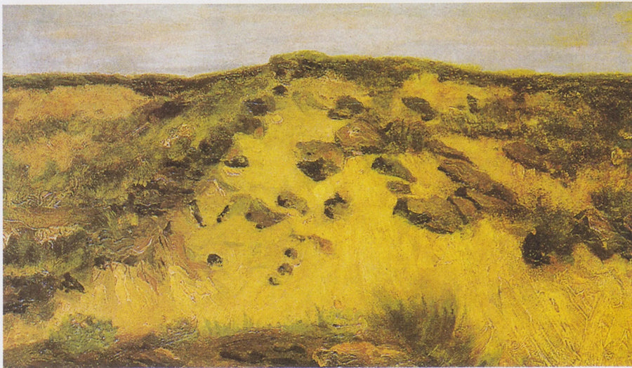Paisaje con duna - Vincent van Gogh
