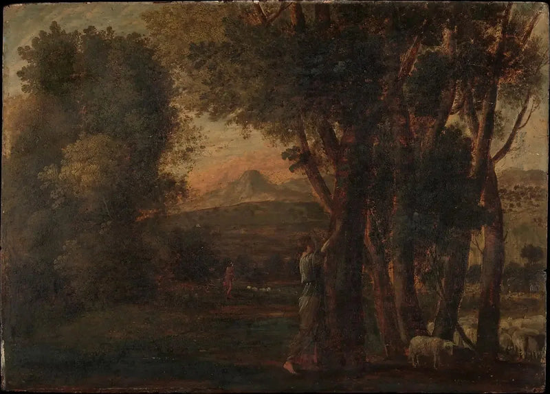Paisaje con Erminia - Claude Lorrain