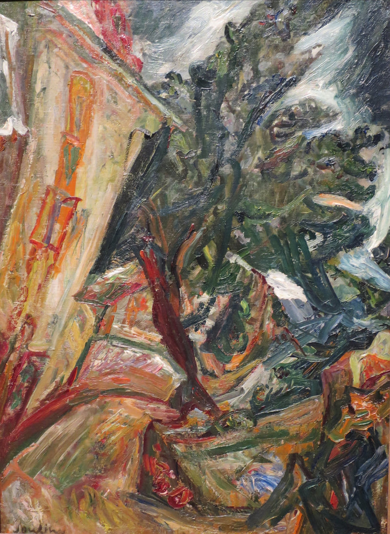 Paisaje con figuras─Céret - Chaim Soutine