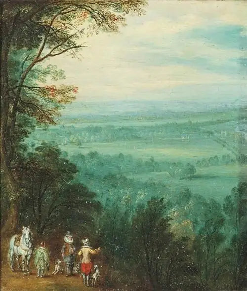 Paisaje con figuras - David Teniers el Joven