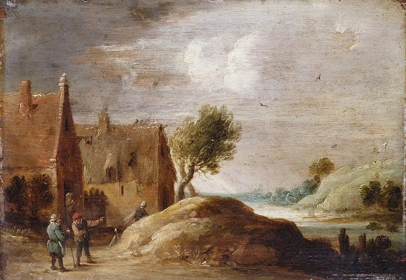 Paisaje con figuras - David Teniers el Joven
