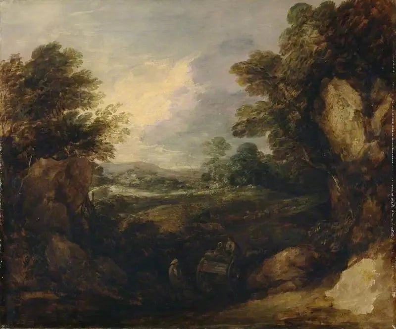 Paisaje con figuras - Thomas Gainsborough