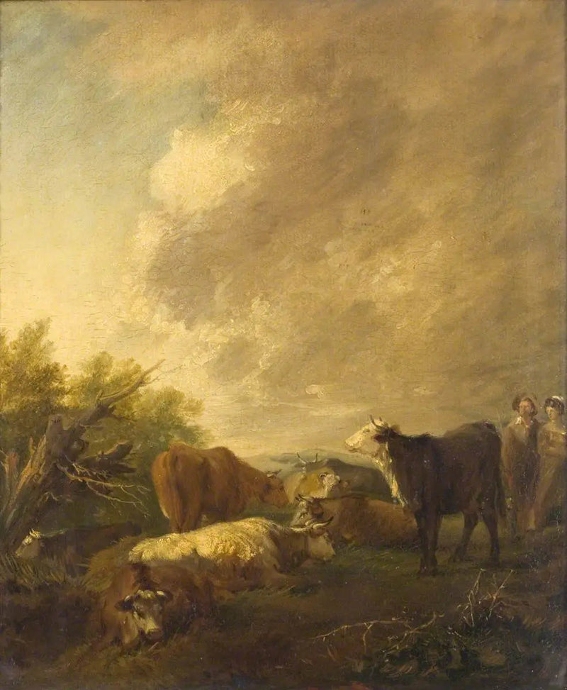 Paisaje con figuras - Thomas Gainsborough