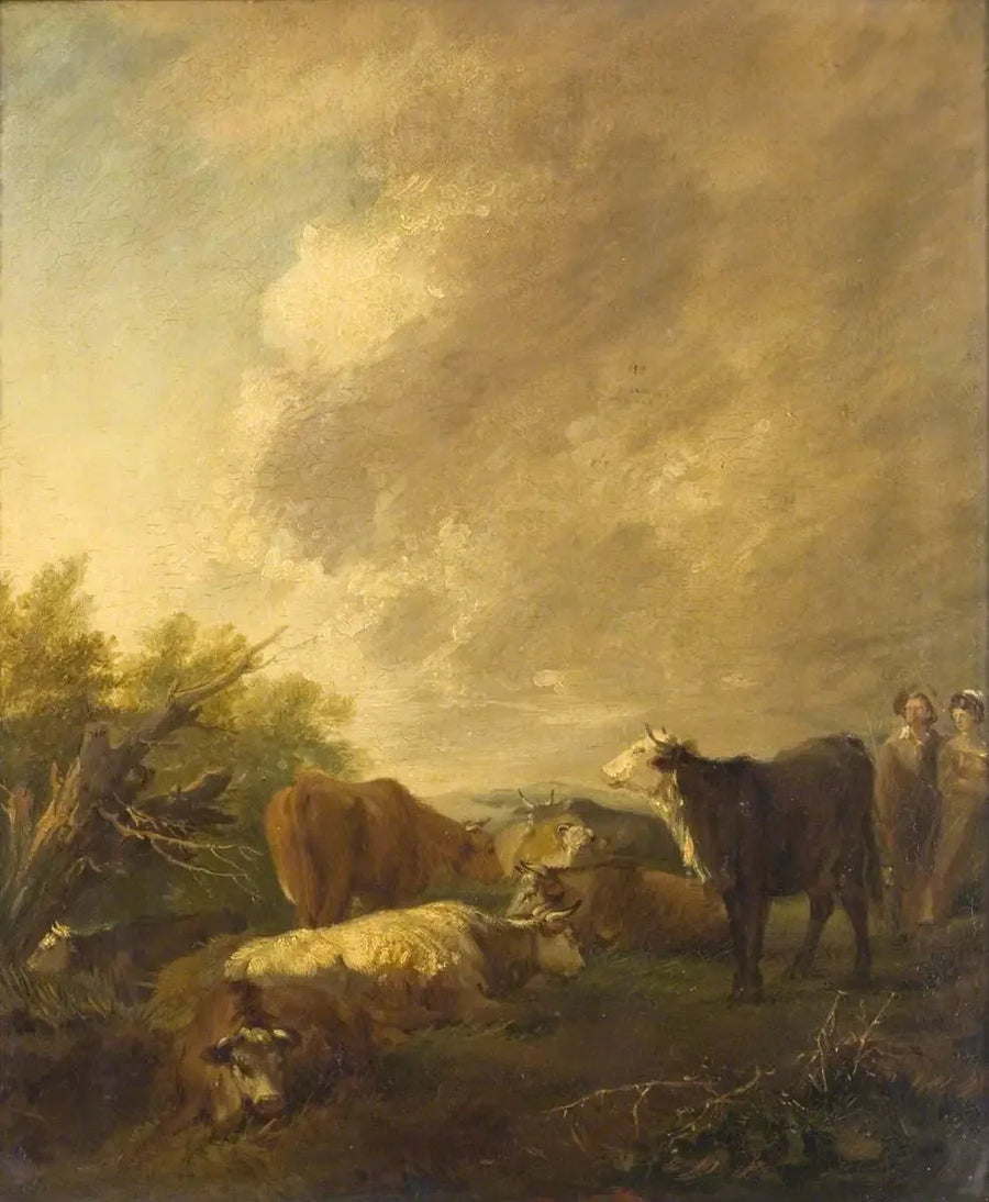 Paisaje con figuras - Thomas Gainsborough