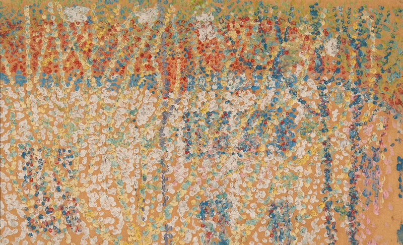 Paisaje con casa roja - Kazimir Malevich