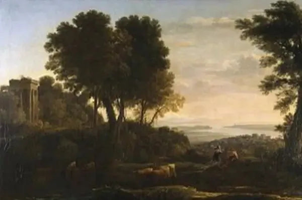 Paisaje con Mercurio y Battus - Claude Lorrain