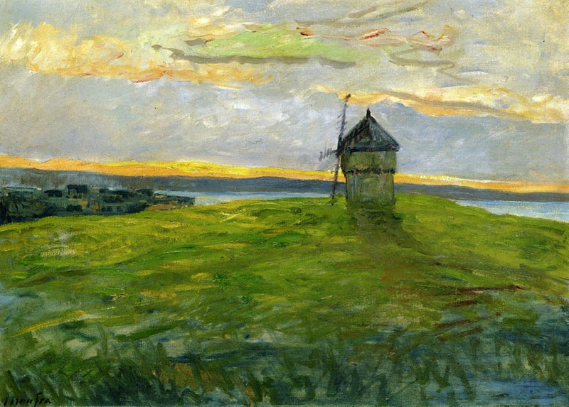 Paisaje con molino - Maxime Maufra