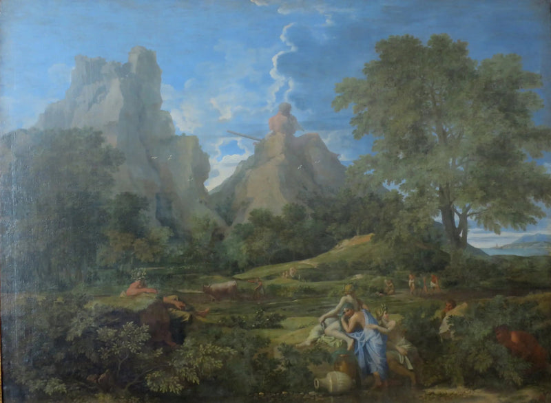 Paisaje con Polifemo - Nicolas Poussin