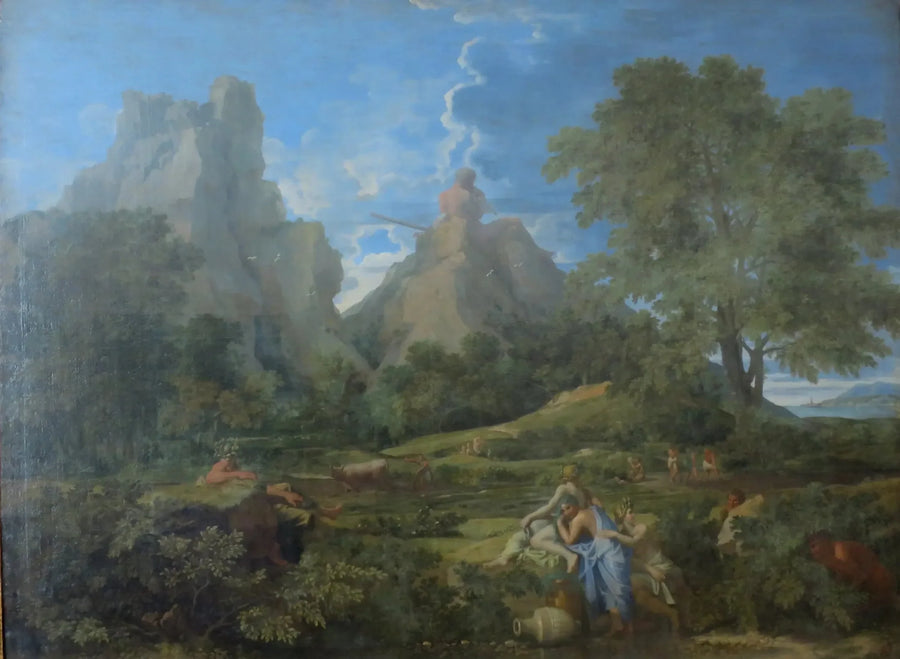 Paisaje con Polifemo - Nicolas Poussin