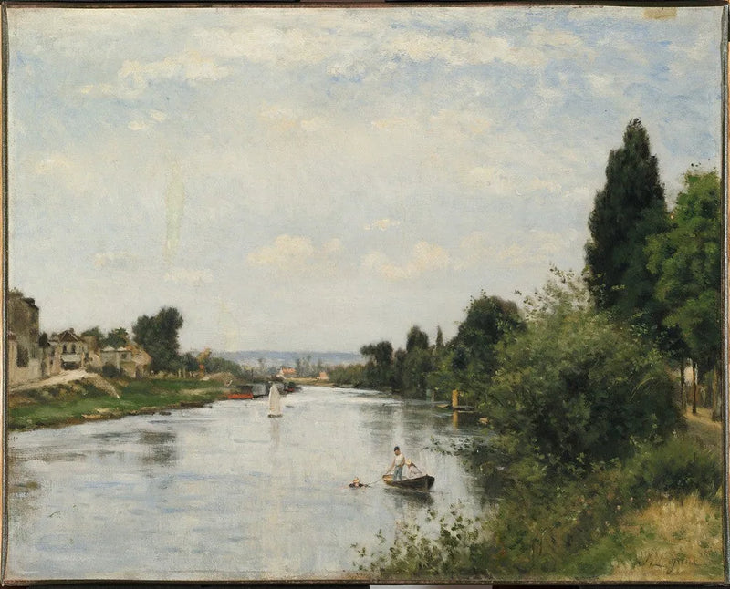 Paisaje con río - Stanislas Lépine