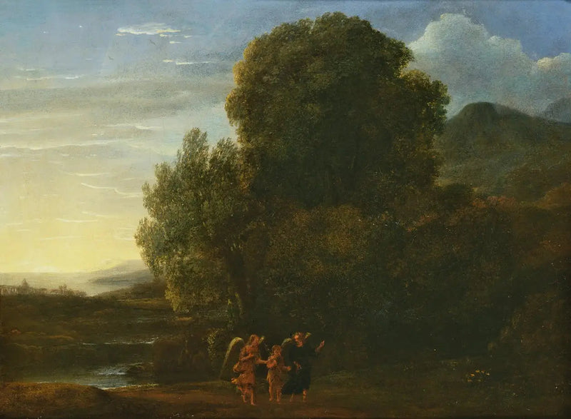 Paisaje con san Juan Bautista - Claude Lorrain