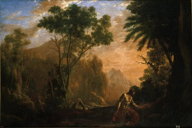 Paisaje con san Onofre - Claude Lorrain
