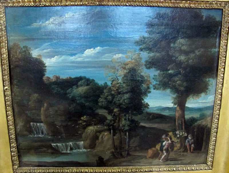 Paisaje con un ermitaño - Domenichino