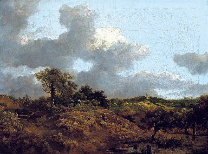 Paisaje boscoso con un pastor sentado - Thomas Gainsborough