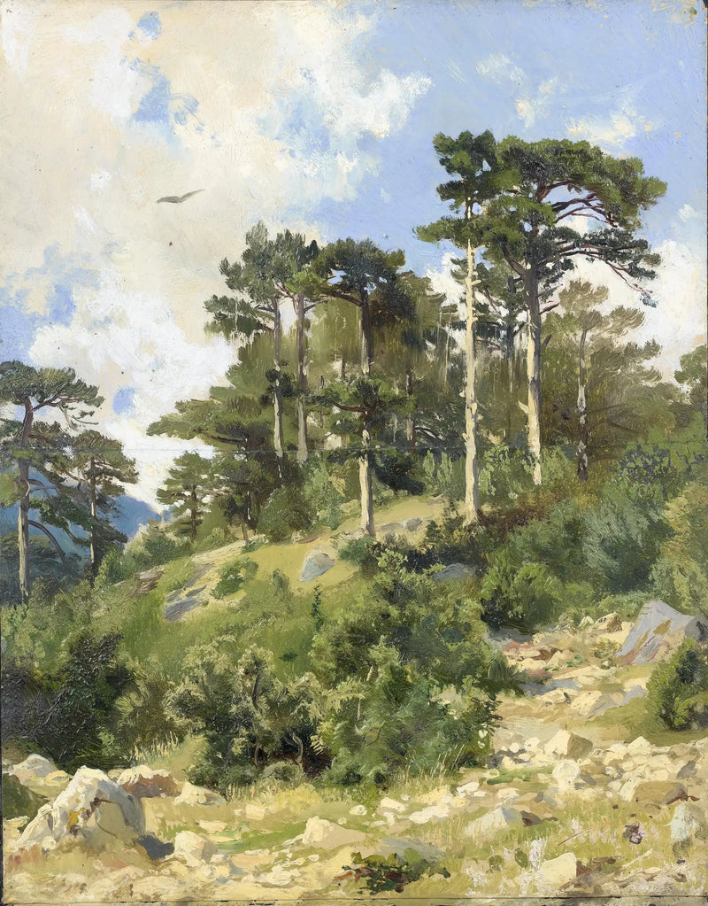 Paisaje boscoso - Ivan Chichkine