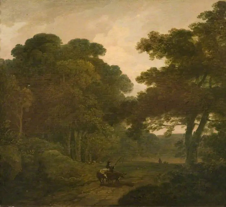 Paisaje boscoso - Thomas Gainsborough