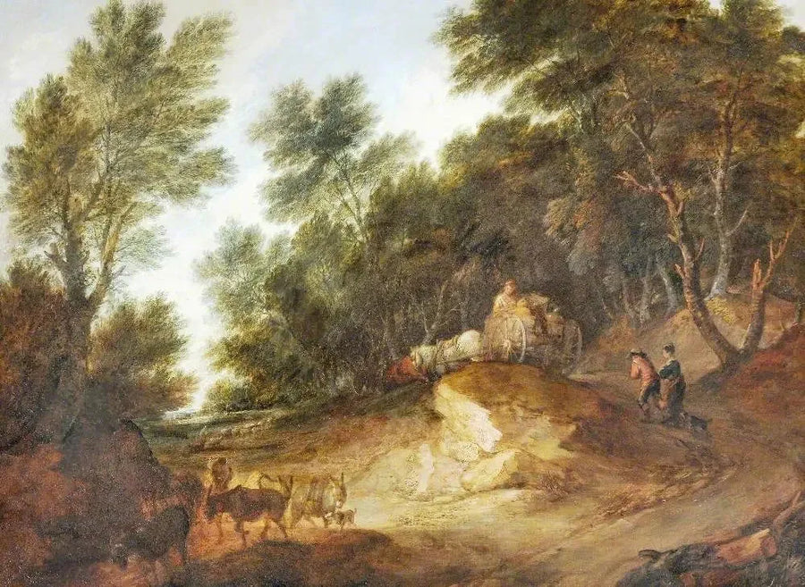 Paisaje boscoso - Thomas Gainsborough