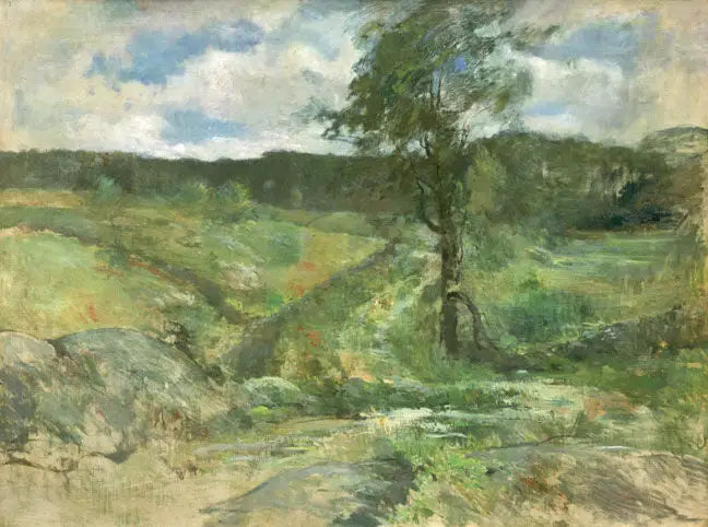 Paisaje, Branchville - John Henry Twachtman