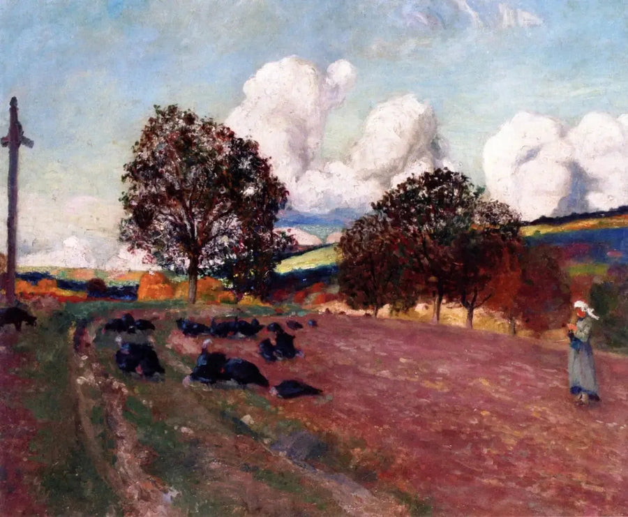 Paisaje bretón - Robert Delaunay