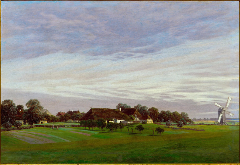 Paisaje - Caspar David Friedrich
