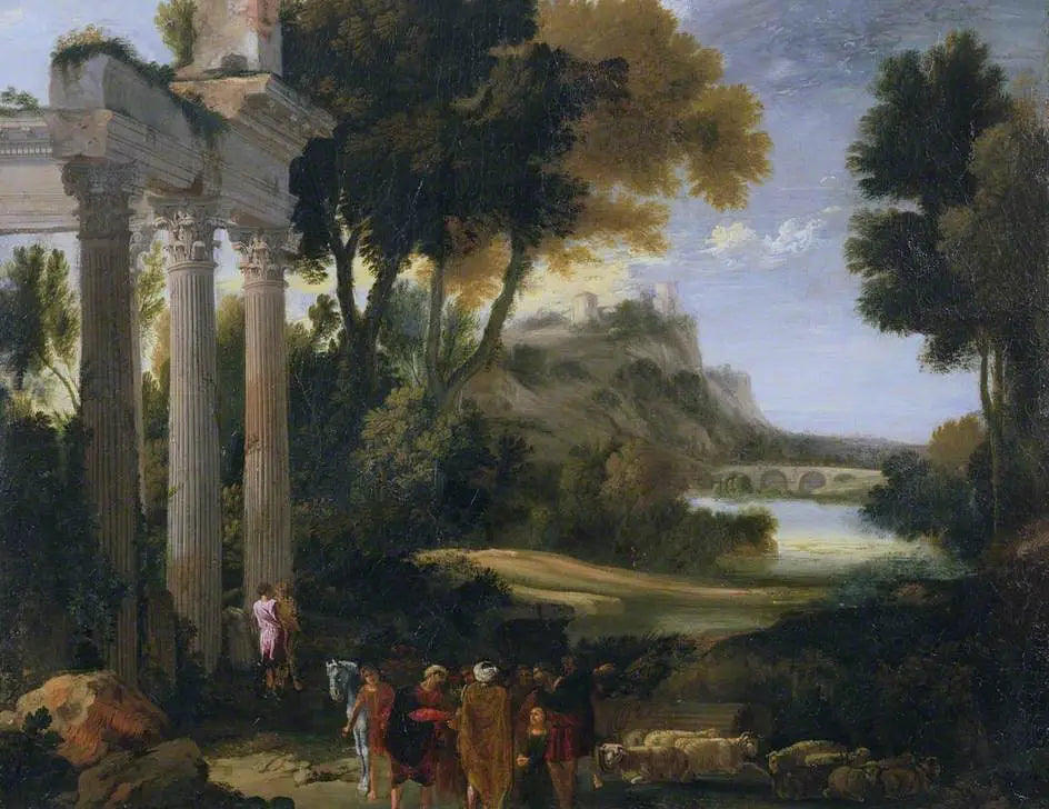 Paysage classique - Giovanni Paolo Panini - Alpha Reproduction