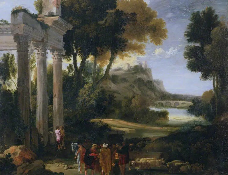 Paisaje clásico - Giovanni Paolo Panini