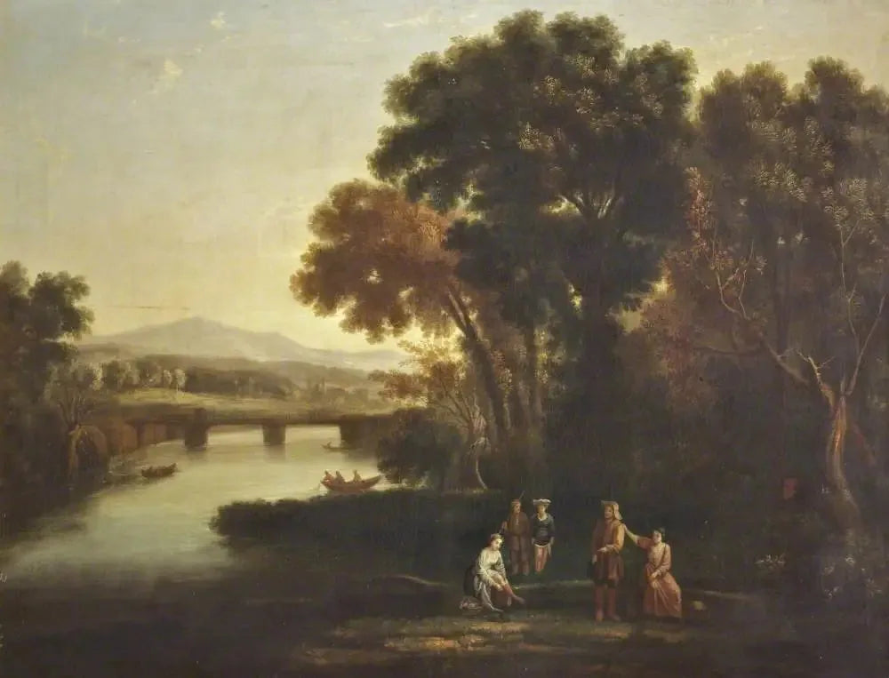 Paysage - Claude Lorrain image 1 reproduction réalisée par Alpha Reproduction