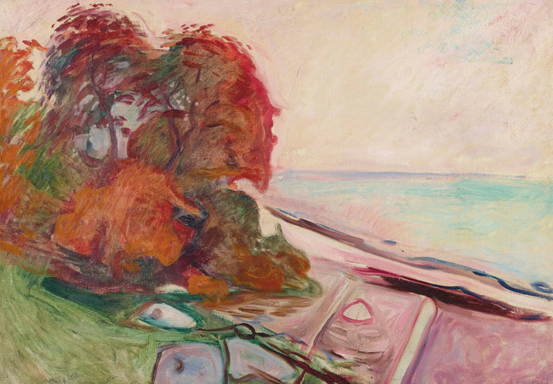 Paisaje costero - Edvard Munch