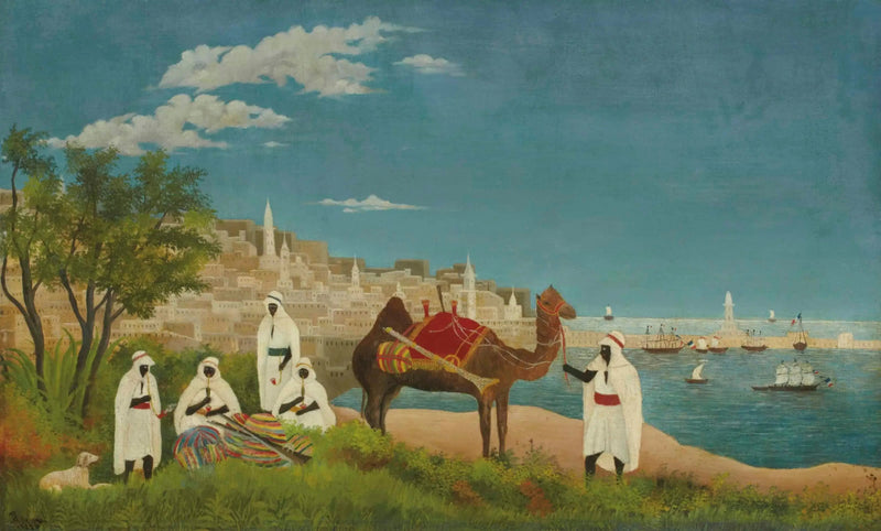Paisaje de Argel - Henri Rousseau